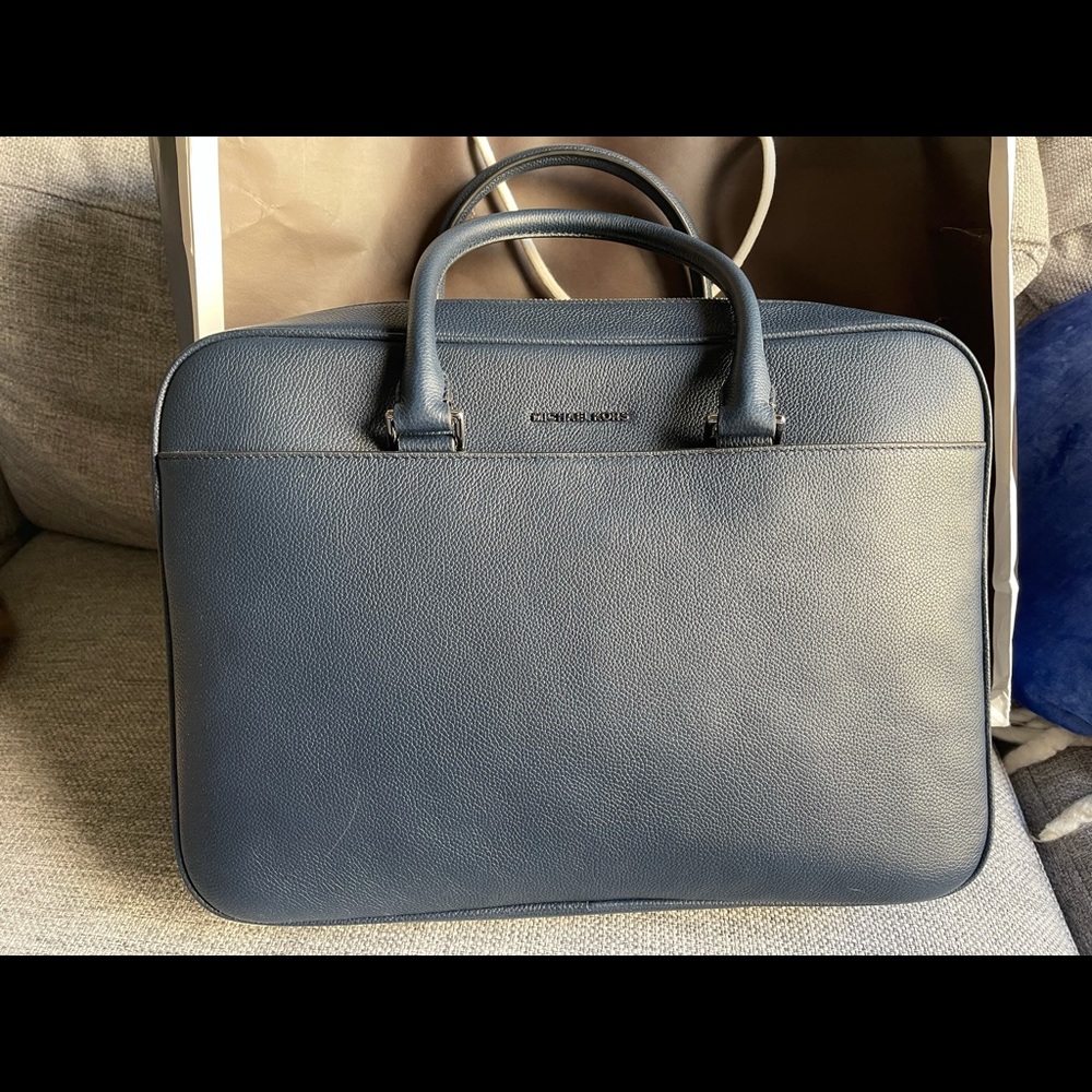 Brand new Michael Kors Leather Briefcase